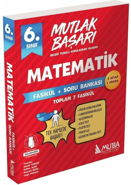 Üxt 6. Sınıf Güncel Matematik Fasiküller - Soru Bankası