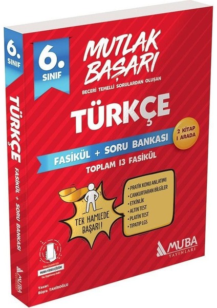 Üxt 6. Sınıf Yeni Türkçe Fasiküller - Soru Bankası