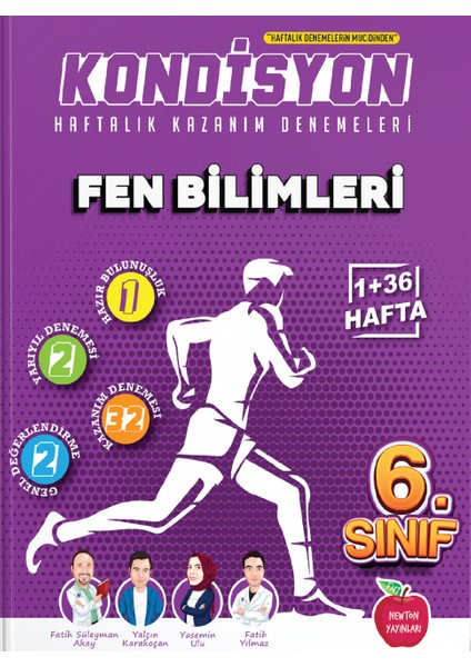 6. Sınıf Yeni Fen Bilimleri Kondisyon Deneme