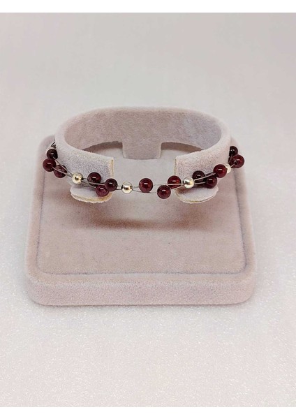Lal Taşı Bileklik 4mm