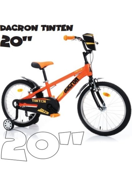 Tinten 20" 8-12 Yaş Gri Çocuk Bisikleti