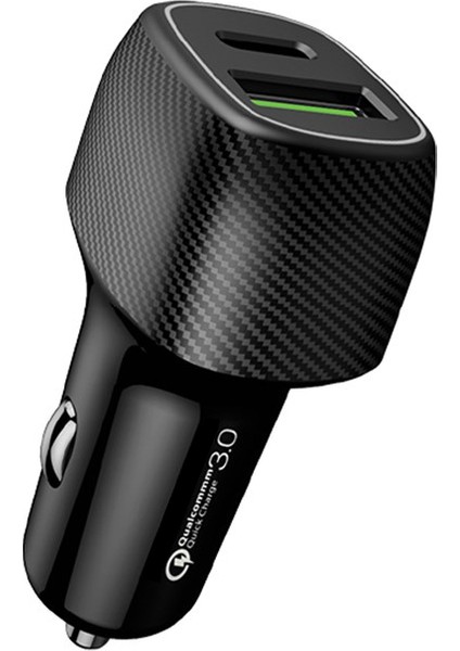 Pd Quick Charge 3.0 Usbx2 6A 36 Watt Araç Içi Şarj Aleti