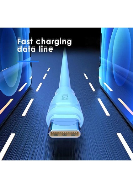 BN90 Type-C Kablo 120W Süper Hızlı 6 Amper Ultra Kalın Şarj Data Kablosu