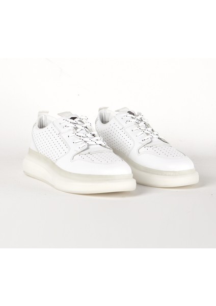 11241 Deri Comfort Taban Sneaker Ayakkabı