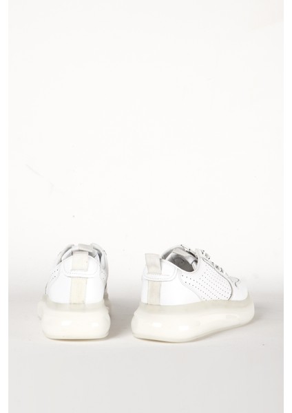 11241 Deri Comfort Taban Sneaker Ayakkabı