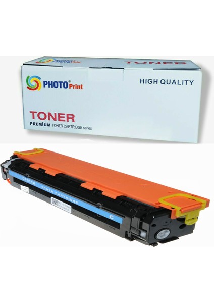 Photo Print Hp CE321A Color Laserjet Pro CP1525N C Mavi Ithal Muadil Toner (1.400 Sayfa)