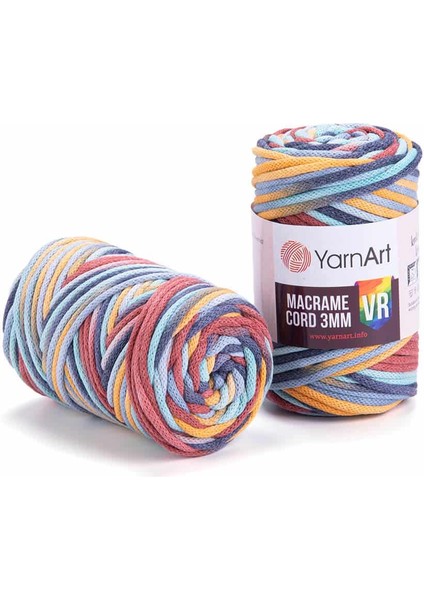 Macrame Cord 3mm Vr 925