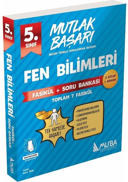 Muba Yayınları Üxt 5. Sınıf Güncel Fen Bilimleri Fasiküller - Soru Bankası