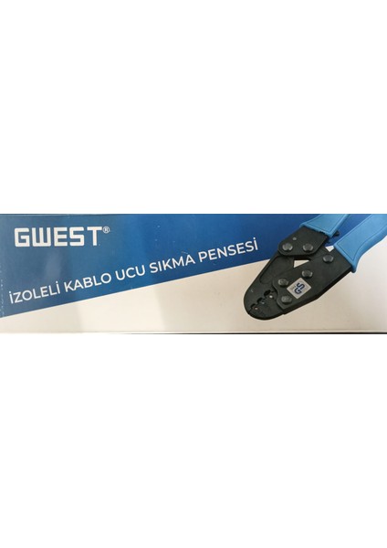 Izoleli Kablo Ucu Sıkma Pensesi (0,5-6mm) Gw-1