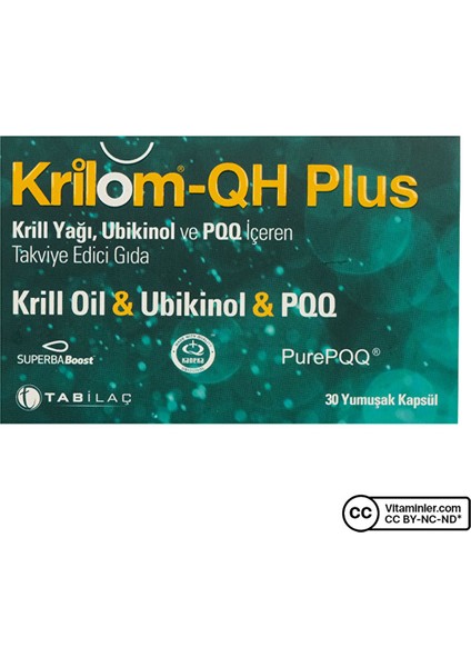 Tab Krilom Qh Plus 30 Kapsül