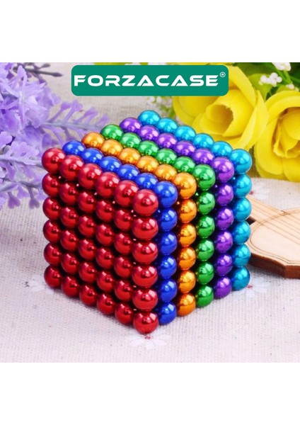 Renkli 216 Adet Mıknatıs Neocube Mıknatıs 5mm Neodyum - FC083 fiyatları