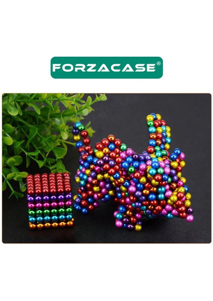 Renkli 216 Adet Mıknatıs Neocube Mıknatıs 5mm Neodyum - FC083 modelleri