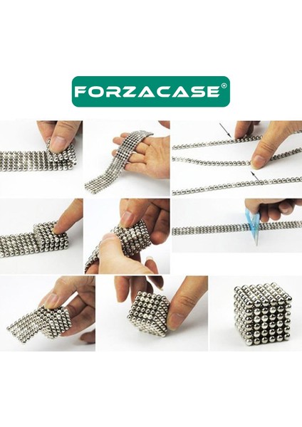 Renkli 216 Adet Mıknatıs Neocube Mıknatıs 5mm Neodyum - FC083 indirimleri