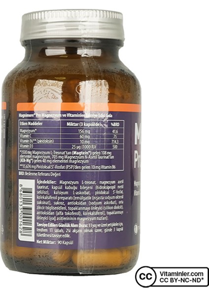 Tab Magnimore Pro 90 Kapsül