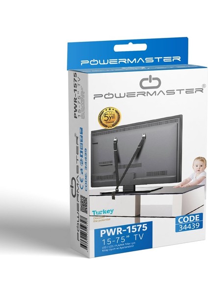PWR-1575 15 - 75 LCD Güvenlik Kemeri (Lcd ve Bebek Güvenlik Kemeri)