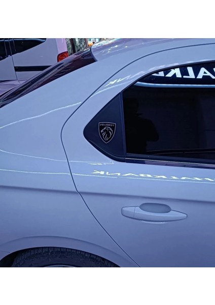 Yeni Peugeot Logo 3D Arma Amblem Sticker