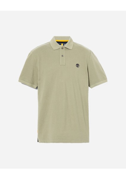 Pique Short Sleeve Erkek Yeşil T-Shirt TB0A26N45901