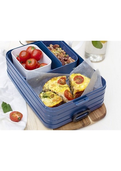 Bento Lunch Box Take A Break Large Bölmeli Portatif Yemek Kabı 1500 ml