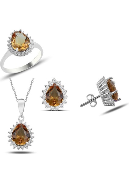 Zultanit Gümüş Takı Seti