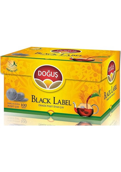 Black Label Demlik Poşet Çay 100X3.2 gr