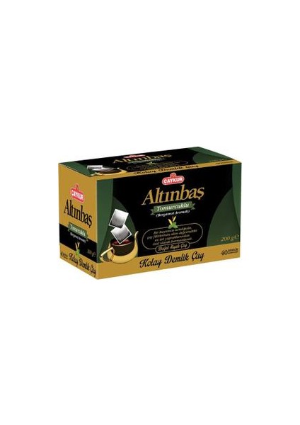 Altınbaş Tomurcuk Bergamot 200GR 40ADET Demlik Süzen