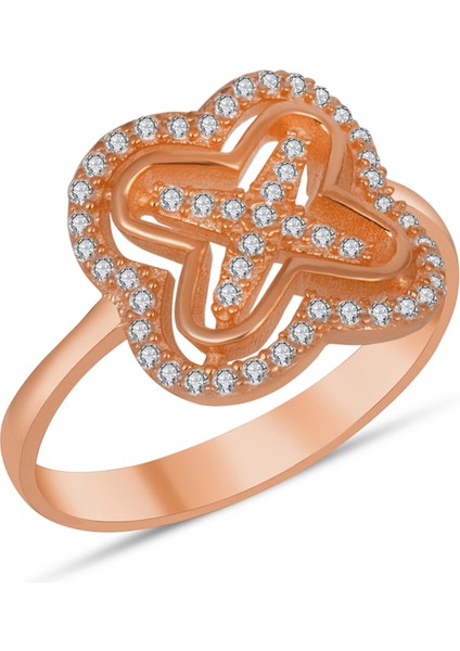 Modern Kadın Gümüş Yüzük