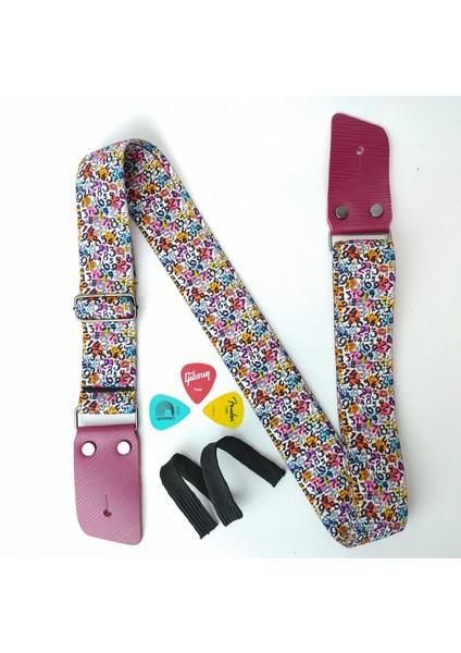 Numeros Model Gitar ve Ukulele Askısı