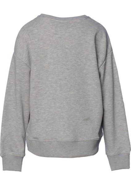 Hmlcarter Çocuk Gri Sweatshirt 921667-2006 modelleri
