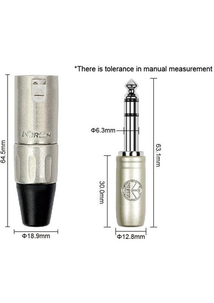 6mt Mikrofon Kablosu Xlr Erkek - 1/4'' Trs (MP-483PR6MBK)