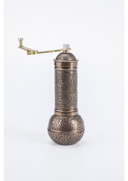 Dmt Copper Home Gaziantep Otantik Kahve Değirmeni Baharat  Değirmeni YÜK:18CM Eni:6,0cm  AĞIRLIK:450GR