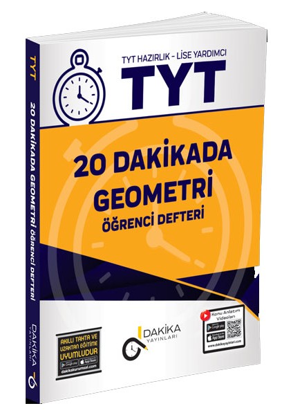 Tyt Geometri 20 Dakikada Öğrenci Defteri Dakika Yayınları