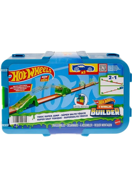 Hot Wheels Track Builder Heyecanlı Atlayış Akrobasi Seti HKX47