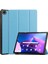 Lenovo Tab M10 Plus 10.6 3rd Gen 2022 Için Deri Tablet Kılıfı - Mavi (Yurt Dışından) 1