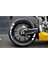 Motorsiklet Beyaz Lastik Yanağı Yazısı Stiker Scooter Bisiklet Grubu Uyumlu Lastik Şerit 4 Adet 2