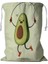 Karikatür Sevimli Avokado Atlama Ipi Çamaşır Sepeti Kordonlu 45X60 cm (Yurt Dışından) 1