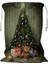 Tatil Noel Yeni Yıl Odası Noel Ağacı Hediyelik Eşya Çamaşır Sepeti Ipli 45X60 cm (Yurt Dışından) 1