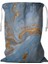 Mermer Dokulu Doğu Tekniği Ebru Ipli Çamaşır Sepeti 45X60 cm (Yurt Dışından) 1