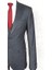 Slim Fit Sivri Yaka-Çift Yırtmaç Koyu Gri Drop 6 Yelekli Takım Elbise 3