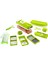 (Kırılabilir)Nicer Dicer Plus Doğrayıcı Rende Mutfak Robotu Çok Fonksiyonlu Meyve Sebze Dilimleyici 10 Parça 1