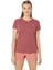Core Ss Top Kadın Brisket Red Kısa Kollu Tshirt 2012C335-601 2