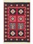 Arya Kilim Ar 28 Red Çift Taraflı Etnik Desenli Dokuma Kilim 1