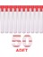 Deney Tüpü 16X100 mm / Plastik - Dibi Yuvarlak Kapaklı x 50 Adet 1
