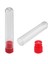 Deney Tüpü 12X75 mm / Plastik - Dibi Yuvarlak Kapaklı x 25 Adet 4