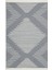 Arya Kilim Ar 15 Grey Çift Taraflı Modern Desenli Dokuma Kilim 1