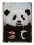 Yemek Yiyen Panda Art Mdf Tablo 1