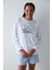 Aria Beyaz Sweatshirt 3