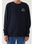 Lacivert Bisiklet Yaka Erkek Çocuk Sweatshirt 3