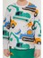 Tractor Beyaz Erkek Çocuk Uzun Kol Pijama Takım 4