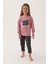 Yourself Lila Kız Çocuk Uzun Kol Pijama Takım 2