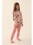 Magical Pembe Kız Çocuk Uzun Kol Pijama Takım 2